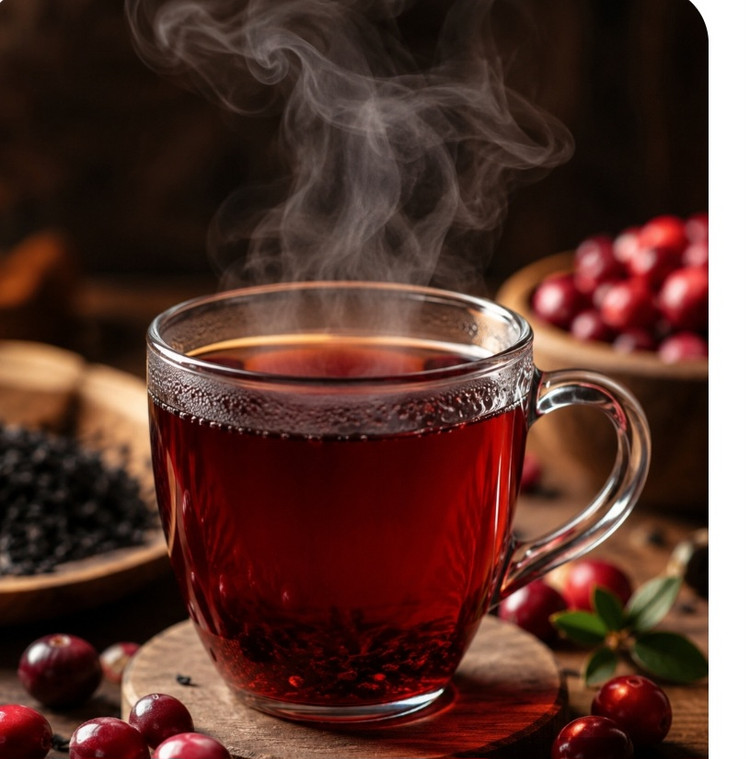 چای سیاه کرن بری تی بگ 20 عددی نیوشا (چربی سوز و ...)